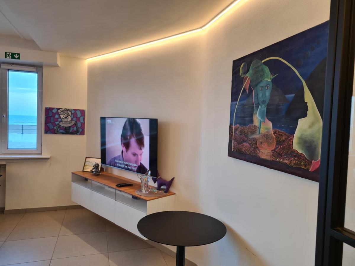 Frontaal Gelijkvloers Seaview 80M² 2 Slp Leilighet Oostende Eksteriør bilde