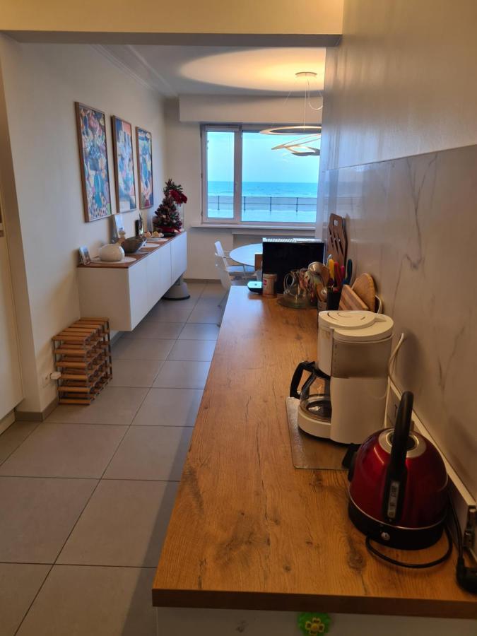 Frontaal Gelijkvloers Seaview 80M² 2 Slp Leilighet Oostende Eksteriør bilde